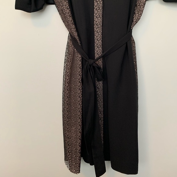 BCBG MaxAzria Runway. Kaye Belted Dress. 100% Silk - Picture 6 of 11